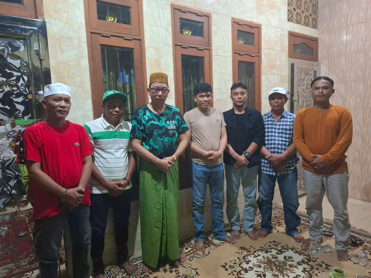Ketua Umum Ormas IPPAMA Haji Rasid Beserta Pengurus Bersilaturahmi Di Kediaman KH. Buchori