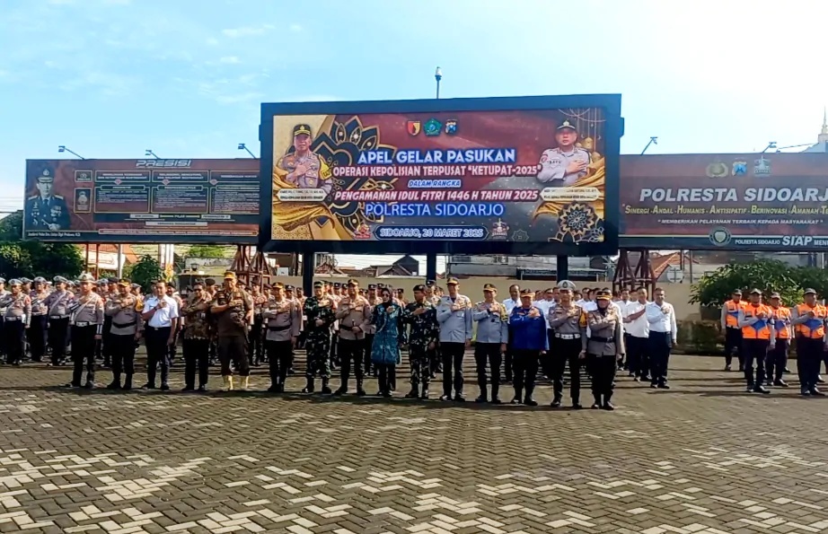 Mudik Aman Keluarga Nyaman, Pemkab Sidoarjo Dukung Operasi Ketupat Semeru 2025