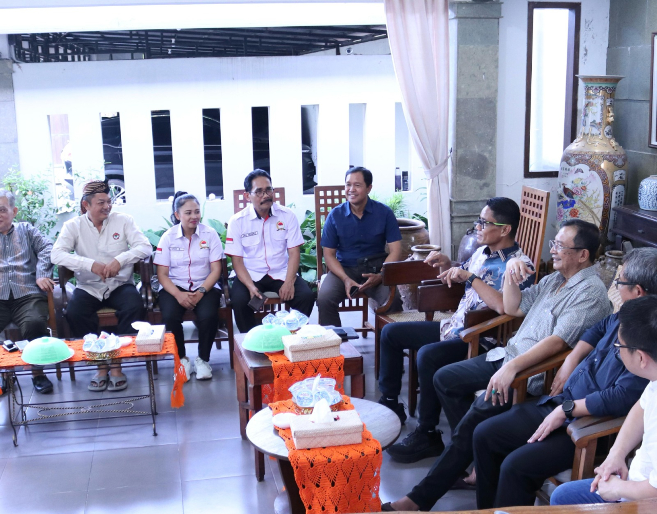 POLDA BALI DENGAN FORUM KOMUNIKASI PAGUYUBAN ETNIS NUSANTARA ,UNTUK MENJALIN KOLABORASI MENJAGA BALI