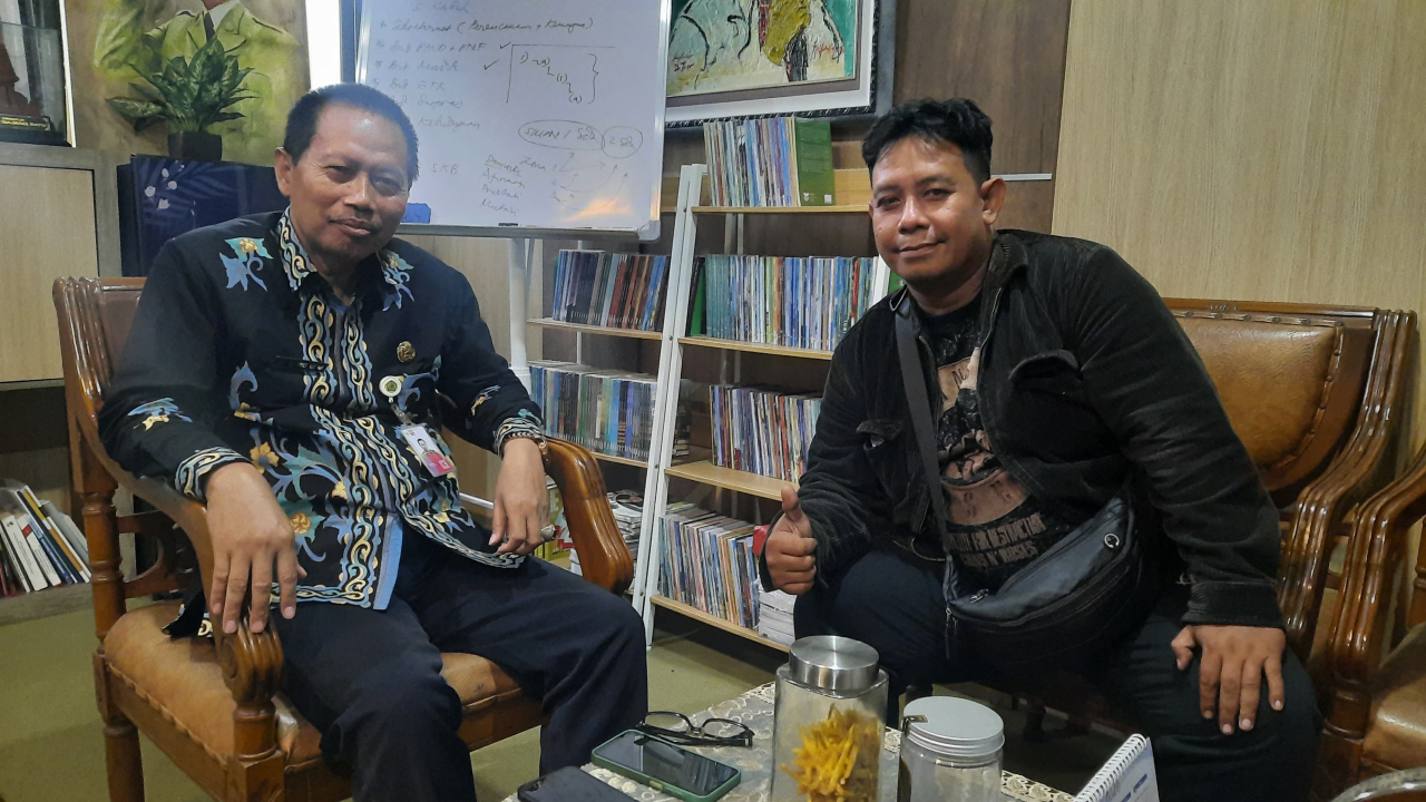 Kunjungan dan Silahturahmi Perwakilan Media Zonaperistiwa di Kantor Dinas Pendidikan Sidoarjo
