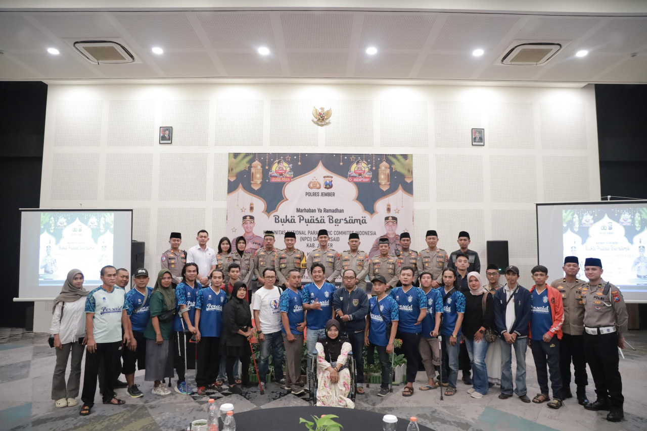 Kapolres Jember Gelar Buka Puasa Bersama NPCI dan Persaid di Hotel Fortune Grande