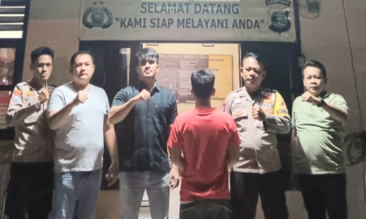 Polsek Pugung Tangkap Pelaku Penganiayaan Pedagang Sate