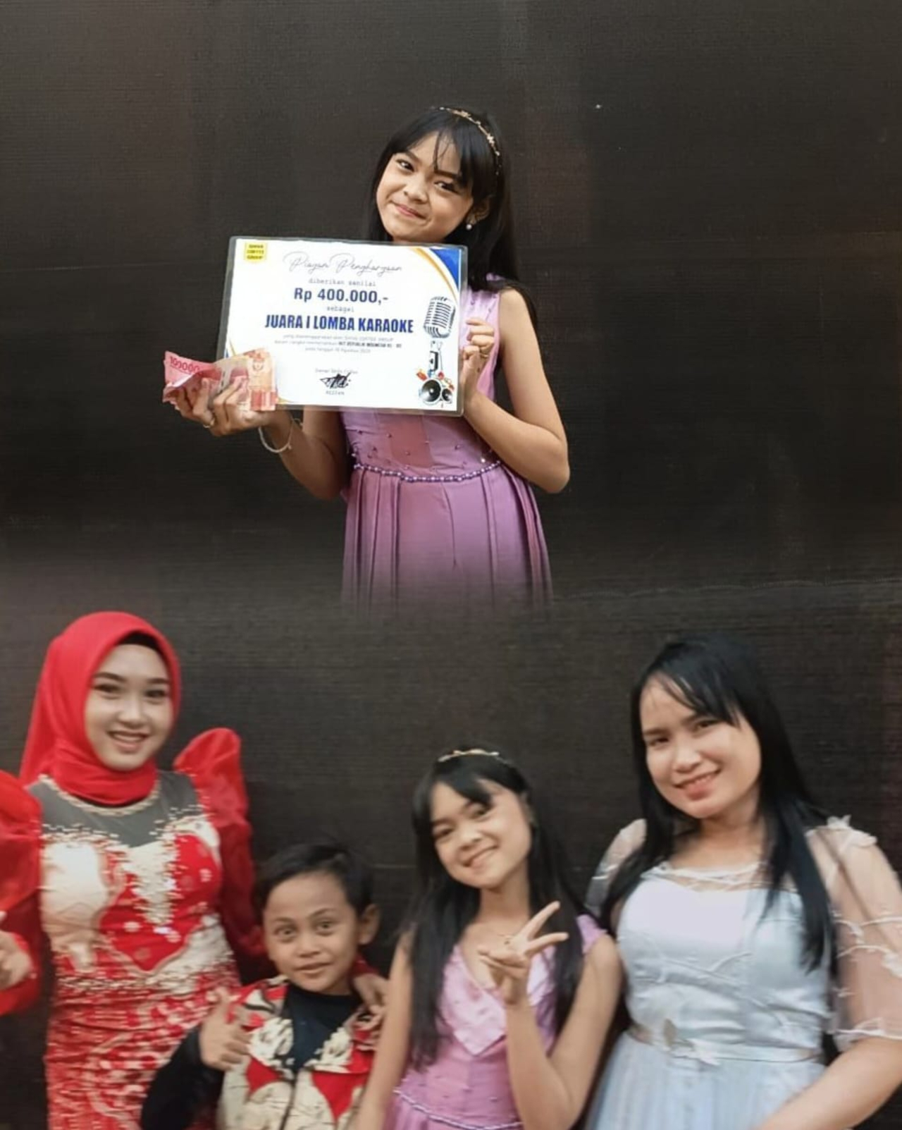 Perwakilan IMSJ Raih Juara 1 Audisi Karaoke di Tanjung Perak