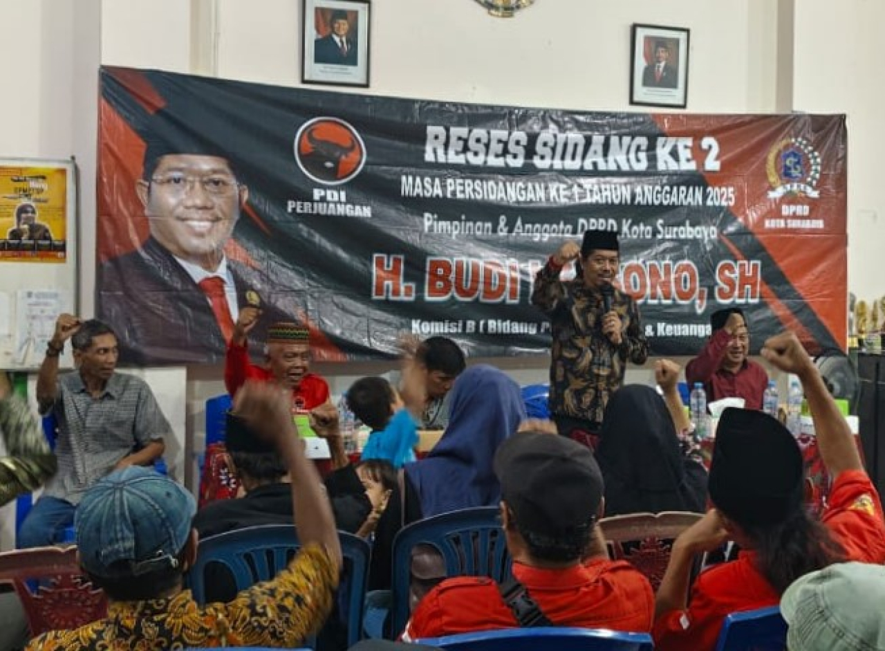 Warga Pucang sewu terpinggirkan Budi Laksono Desak Pemkot Beri Hak yang sama