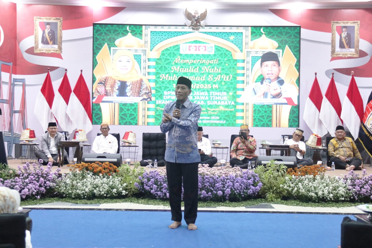 KKSS Jatim, IWSS Jatim dan IKAMI Sulsel Cabang Surabaya Gelar Maulid Nabi, Kokohkan Ukhuwah di Tanah Rantau