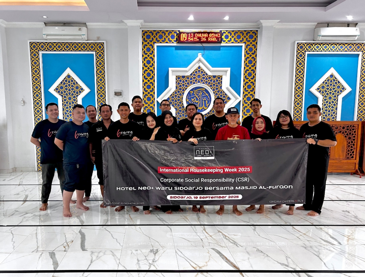 Hotel Neo+ Waru Sidoarjo Rayakan International Housekeeping Week 2025