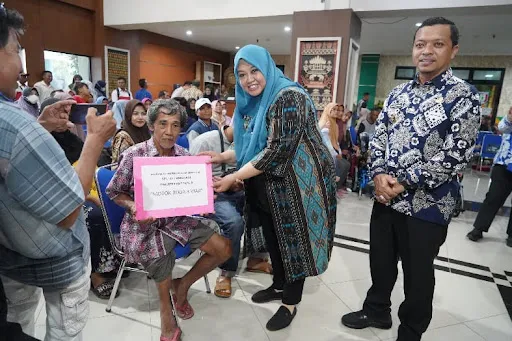 164 Penyandang Disabilitas di Kabupaten Pringsewu Peroleh Bantuan ATENSI Dari Kemensos RI