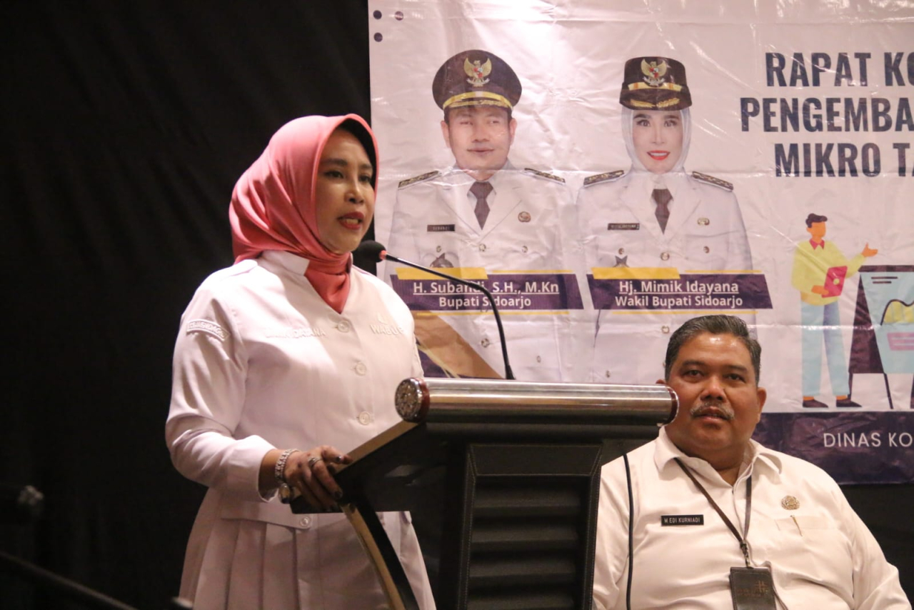 Hadiri Sosialisasi Program Pengembangan Usaha Mikro 2026, Mimik Idayana Pesankan Lebih Tepat Sasaran