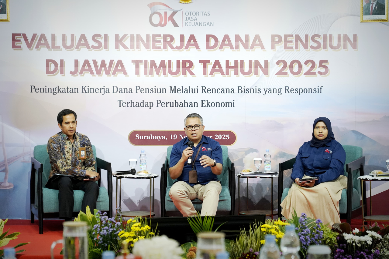 OJK Provinsi Jawa Timur Gelar Evaluasi Kinerja Dana Pensiun 2025
