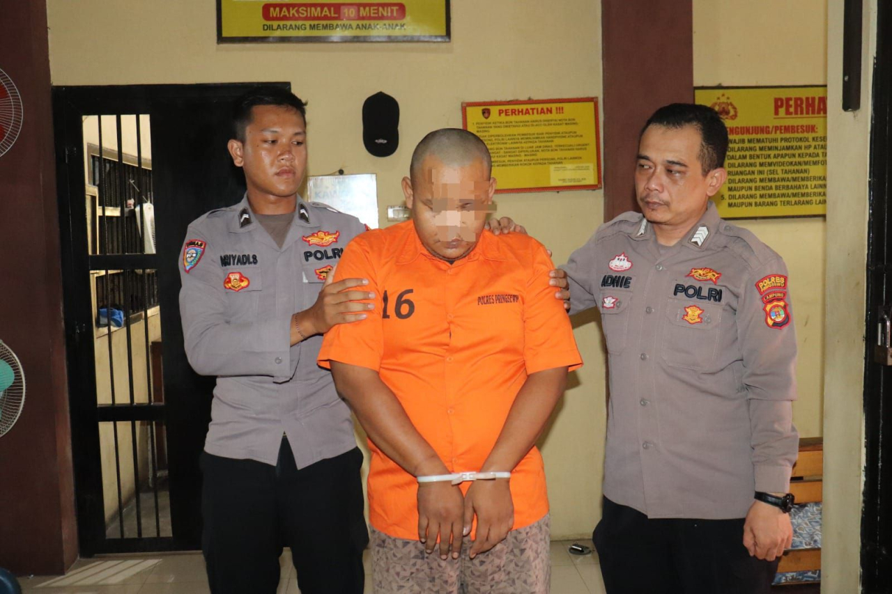 Reserse Narkoba Polres Pringsewu Gerebek Rumah Pengedar Narkoba di Pringsewu, Sita Sabu dan Ganja