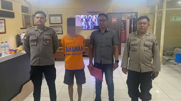 Tim Jatanras Polres KP3 Kolaborasi Bersama Polsek Kenjeran Berhasil Menangkap Pelaku Penjual Motor Begal ‎