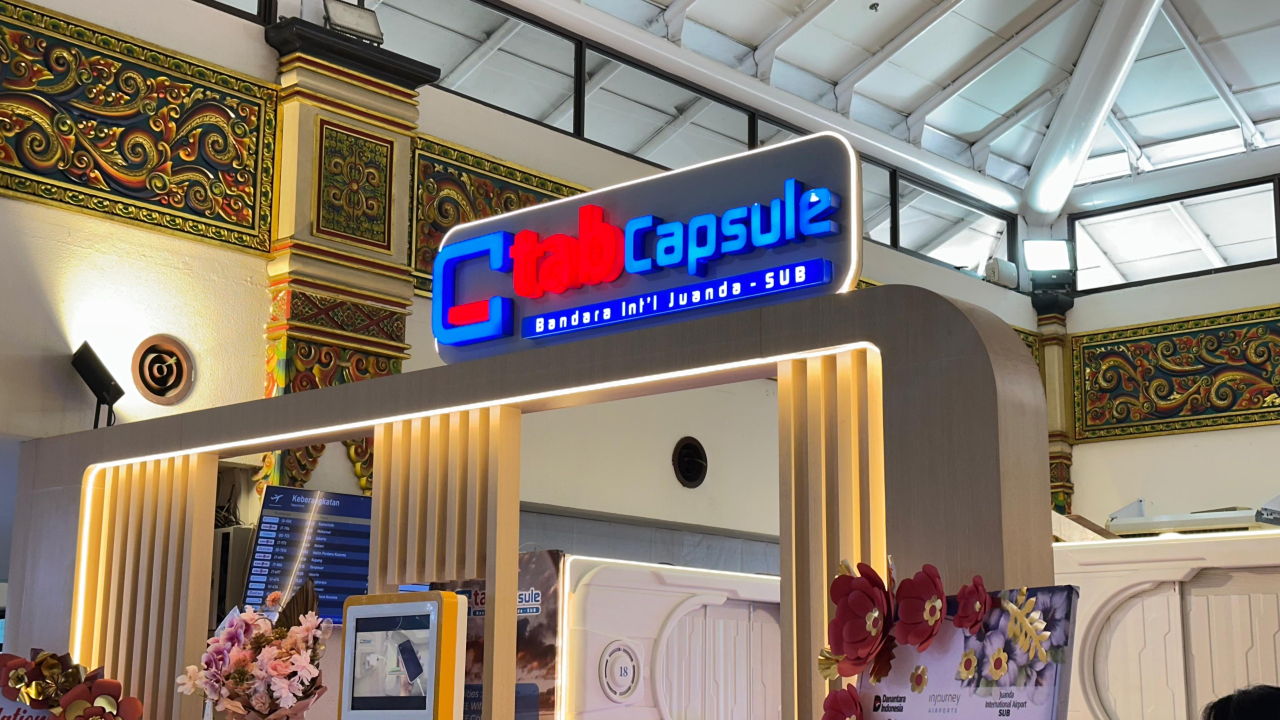 BANDARA INTERNASIONAL JUANDA HADIRKAN TAB CAPSULE, INOVASI BARU UNTUK TINGKATKAN EXPERIENCE