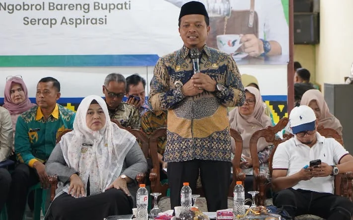Bupati dan Wabup Pringsewu Ngopi Serasi Ke 12 Di Kelurahan Pajaresuk