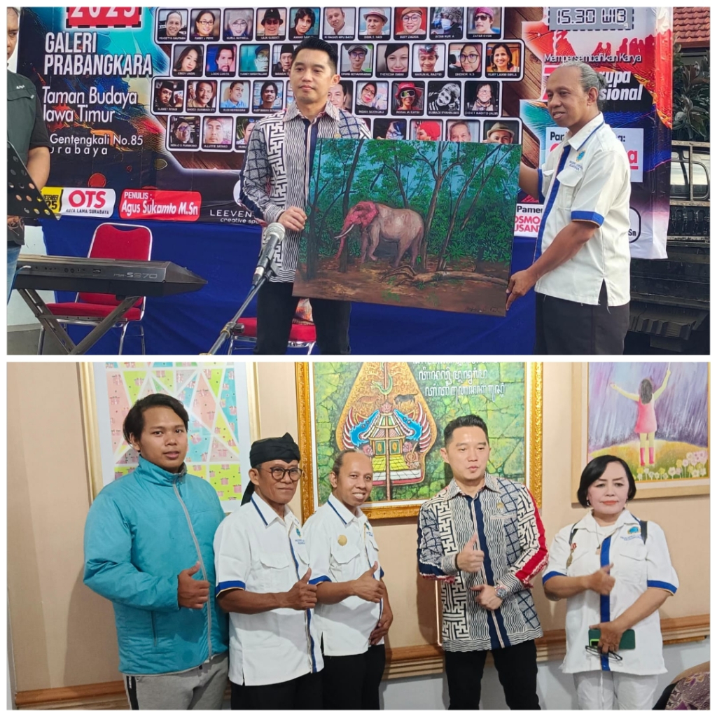 PASOPATI CAKRA NUSANTARA melestarikan Aksara Jawa lewat Karya Seni