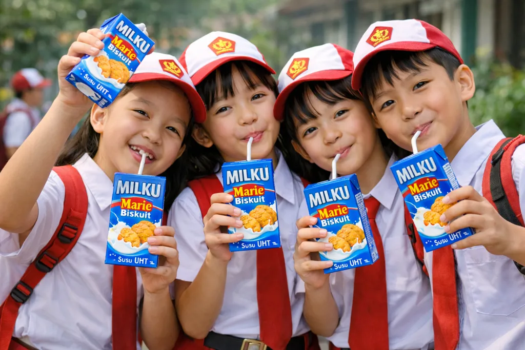 MILKU Marie Biskuit: Ketika Susu UHT Menjadi Mitra Gaya Hidup Sehat Anak dan Remaja Aktif