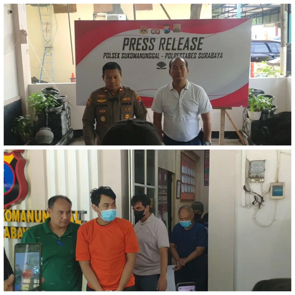 Polsek Sukomanunggal Berhasil Mengungkap Kasus Begal Bersenjata Tajam Di Jalan Raya Satelit Utara Surabaya