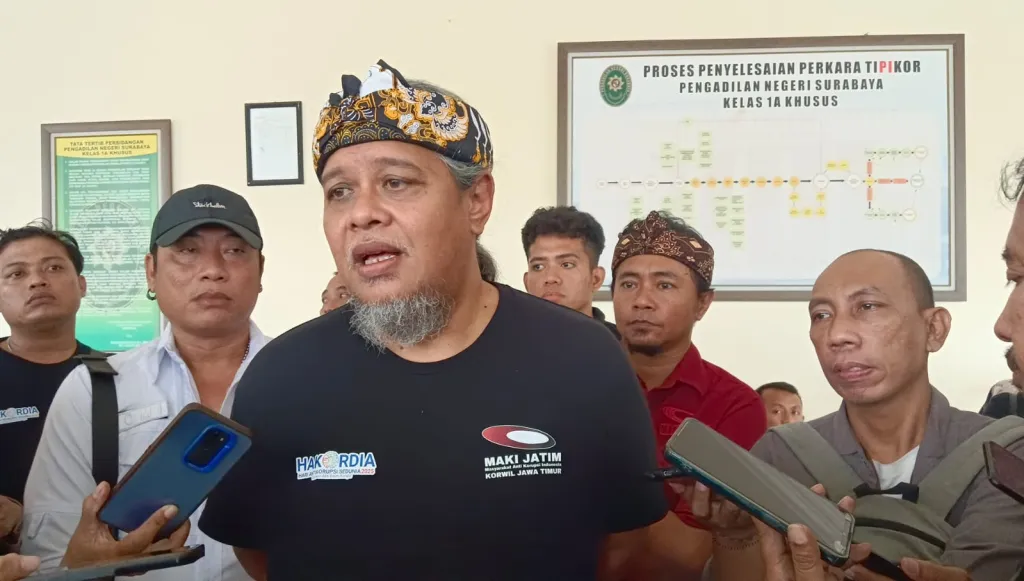 MAKI Jatim Kawal Proses Sidang, Gubernur Khofifah Berhalangan Hadiri Sidang Tipikor karena Agenda DPRD