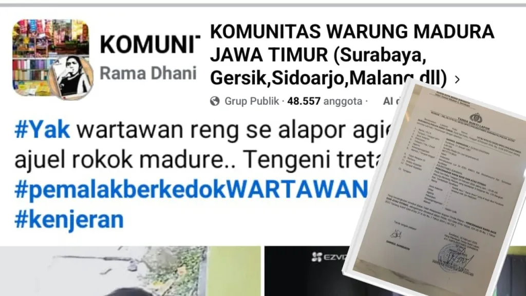 Jurnalis Surabaya Laporkan Penyebaran Rekaman CCTV ke Polrestabes, Diduga Langgar KUHP Baru ‎