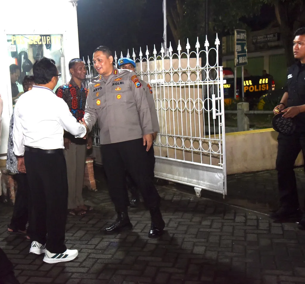 Kapolres Bondowoso Cek Sejumlah Gereja Jelang Perayaan Paskah ‎ ‎