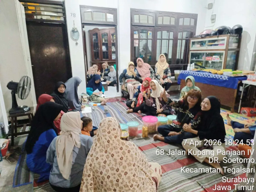 Halal Bihalal Kupang Panjaan Surabaya 2026, Warga RT 03 Perkuat Persaudaraan