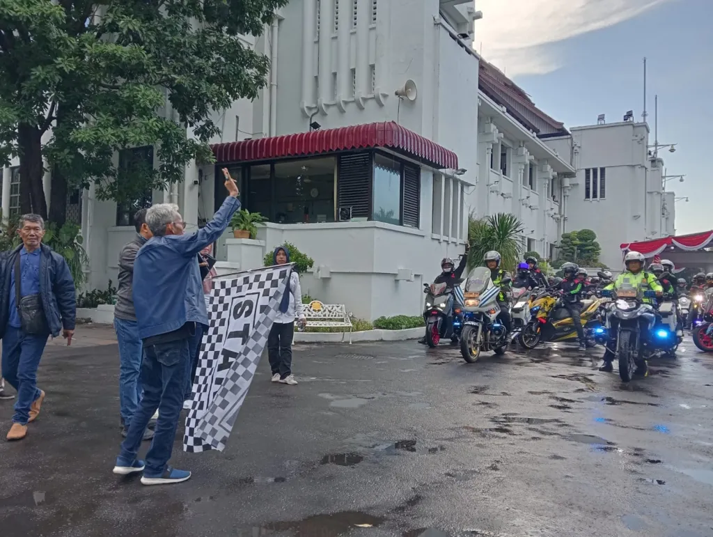 Puluhan Komunitas Ramaikan Sunmori IMI Surabaya di Momentum HJKS