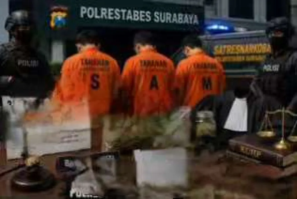 Diduga Pesta Narkotika Tiga Pria Terjaring Dihotel Terlibat Masalah Narkotika