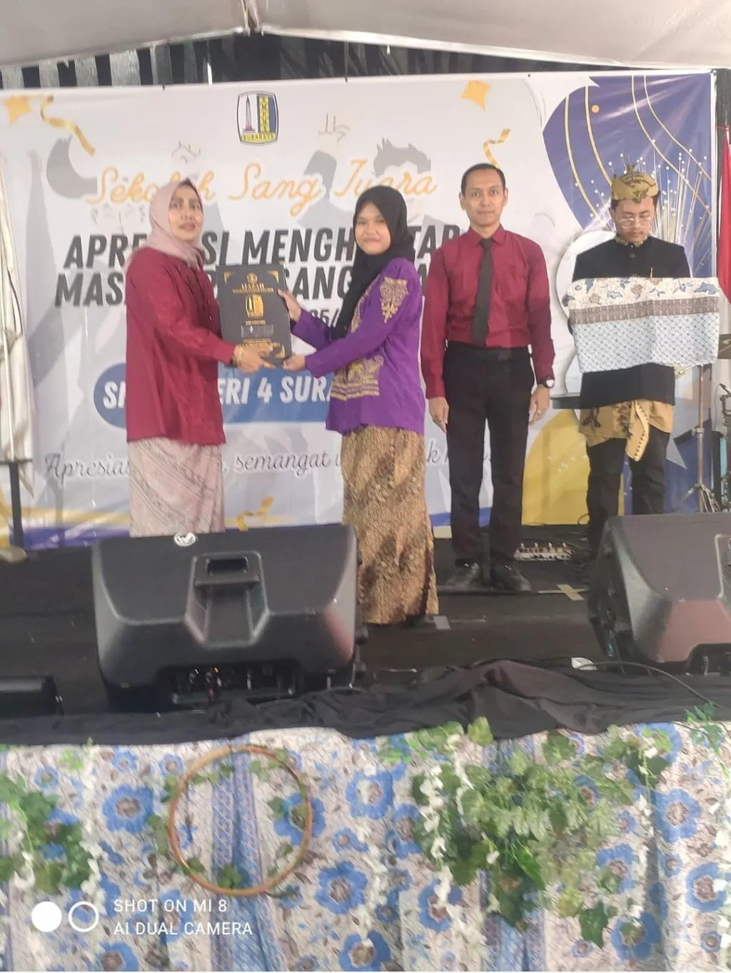 APRESIASI MENGANTAR MASA DEPAN SANG JUARA TAHUN AJARAN 2025/2026.SMP NEGERI 4 SURABAYA