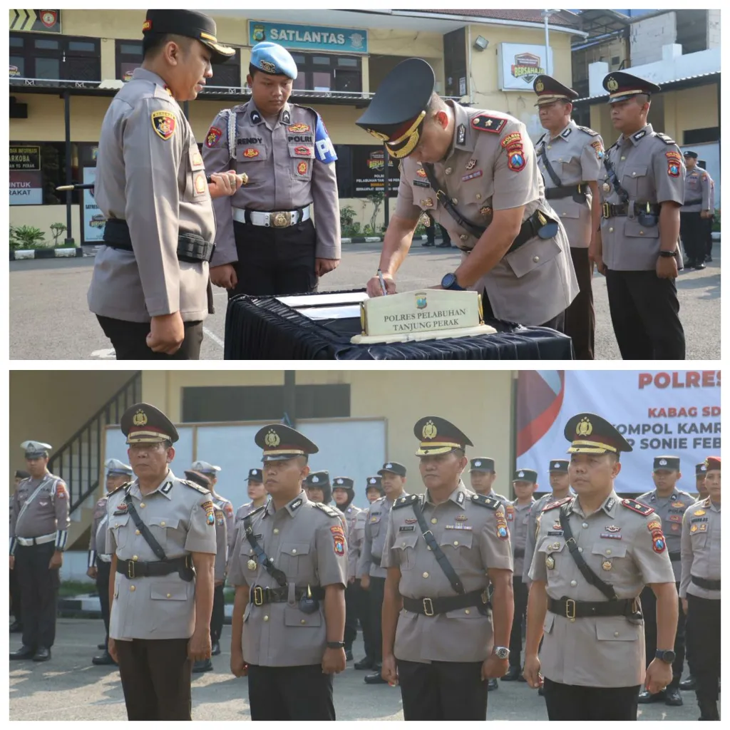SELAMAT DAN SUKSES ATAS JABATAN BARU SEBAGAI KAPOLSEK KREMBANGAN POLRES PELABUHAN TANJUNG PERAK SURABAYA