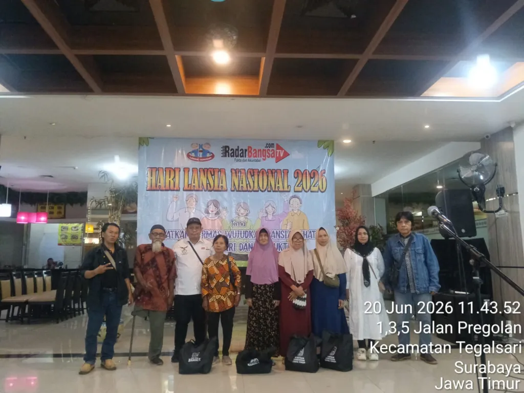Acara Bakti Sosial Media Radar Bangsa TV di Hall Five  Hotel, Santunan Janda - Janda dan Duaffa