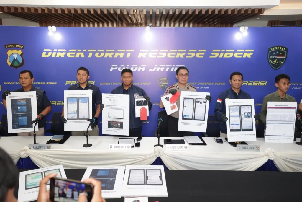 Polda Jatim Bongkar Peretasan 260 Website, Tersangka Jual Domain untuk Promosi Judi Online ‎