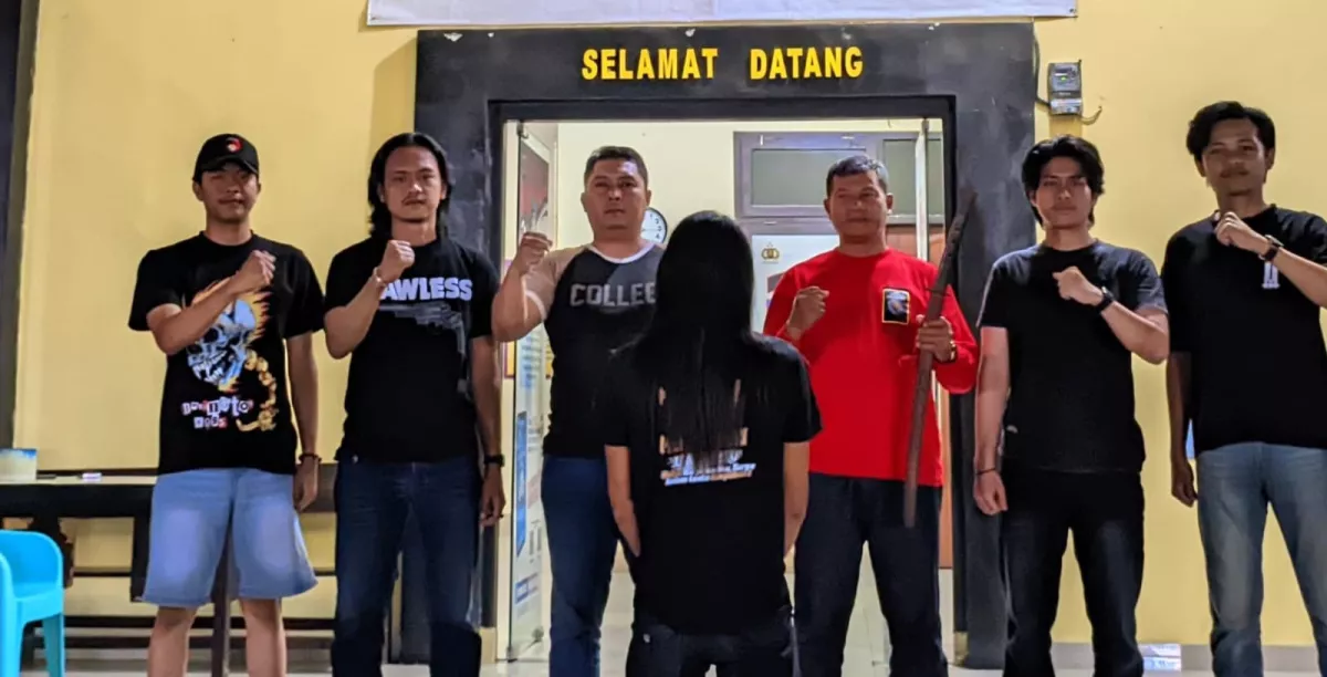 Dipimpin Langsung Kapolsek, Polsek Pulau Panggung Tangkap Pelaku Penganiayaan Berat