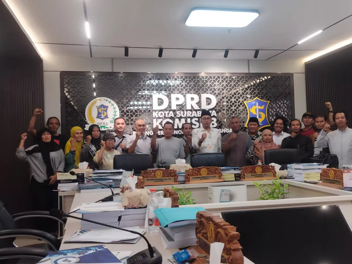 Paguyuban PKL Blimbing Temui Komisi B DPRD Surabaya, Perjuangkan Nasib PKL