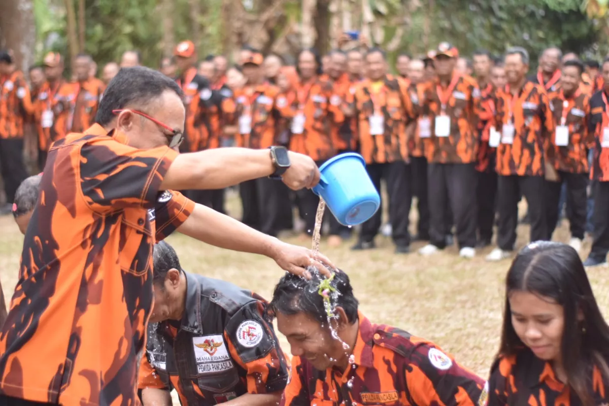 Diklat Pratama Pemuda Pancasila Sukses, Baso Juherman Apresiasi Yonif 15 Marinir