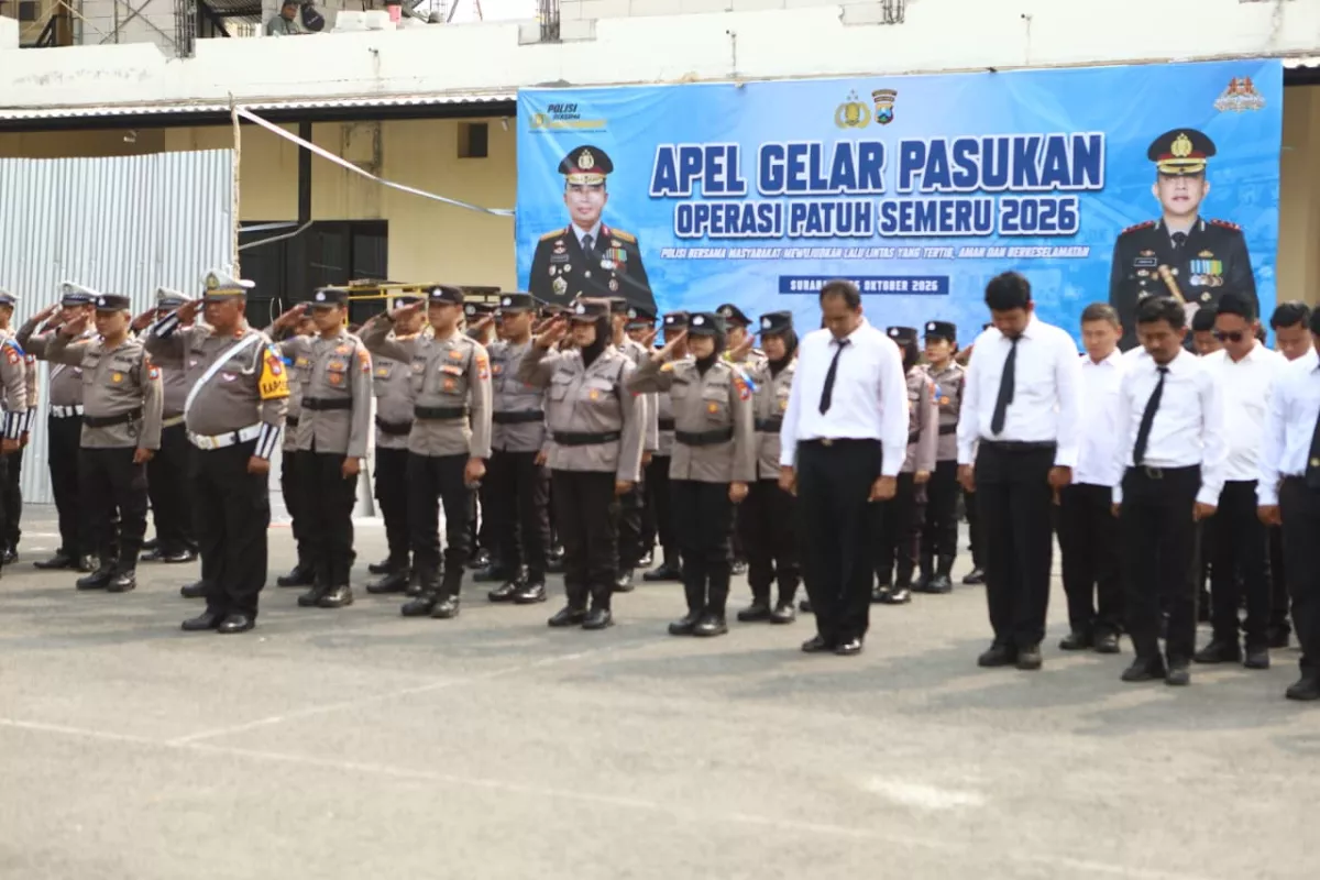 Polres Gresik Gelar Operasi Patuh Semeru 2026, Utamakan Edukasi dan Keselamatan Pengendara