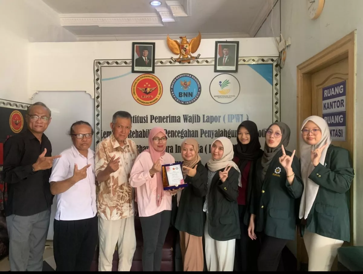 Mahasiswa UINSA Magang di LRPPN-BI Surabaya, Pelajari Langsung Proses Pemulihan Korban Narkotika