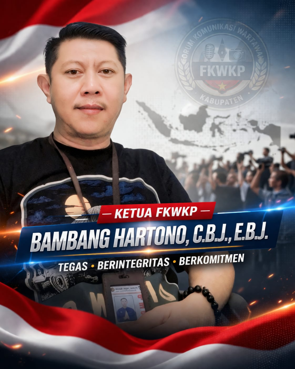 Ketua FKWKP Bambang Hartono Kritik Tajam Galian Kabel di Ruas Jalan Sidoarjo Pringsewu Disorot, Ketua Lembaga Minta Peke
