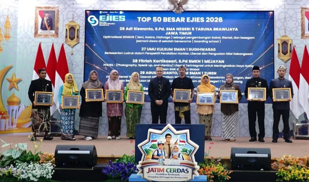 50 Inovator Terbaik EJIES 2026 Raih Penghargaan, Dorong Transformasi Pendidikan Jawa Timur