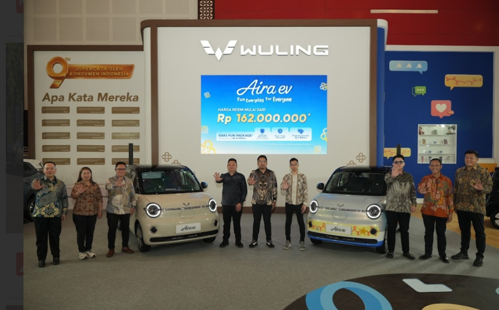 Wuling Aira EV Ramaikan GIIAS Surabaya 2026, Tawarkan Mobil Listrik Praktis dan Fun
