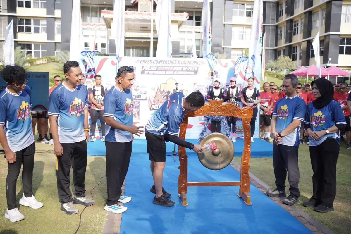 Polda Sumbar Resmi Luncurkan Police Woman Run IV 2026