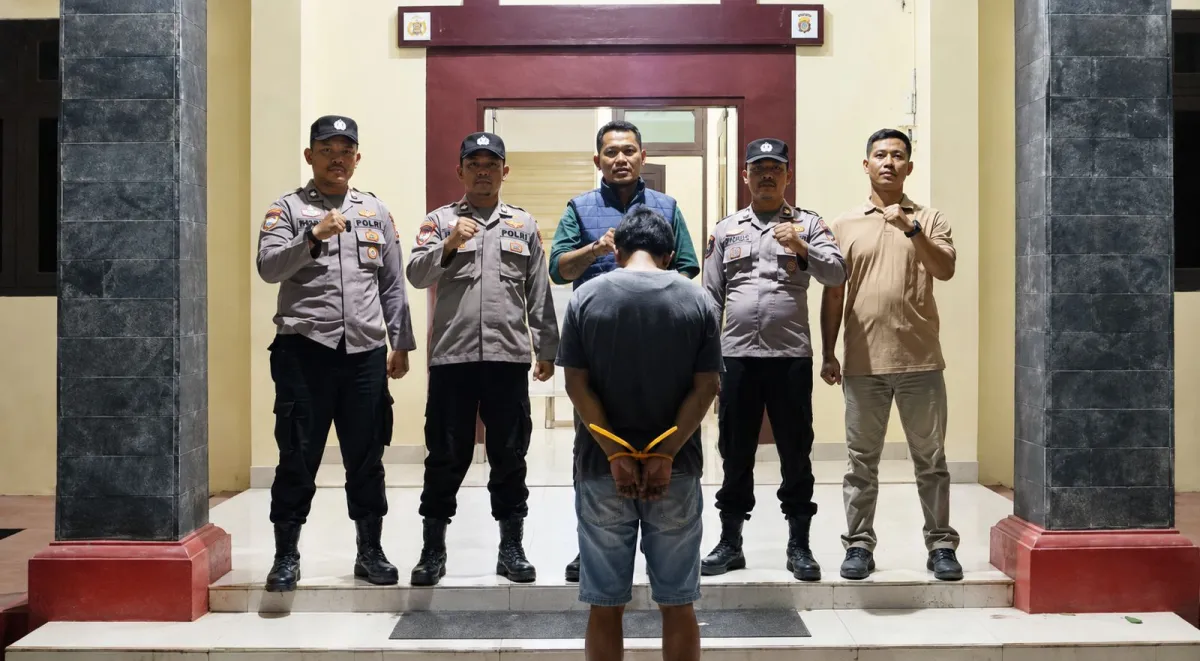 Polsek Talang Padang Tangkap Satu Tersangka Pencurian Sepeda Motor di Masjid Gunung Alip, Buru Satu Rekannya