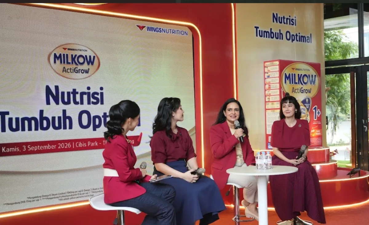 MILKOW ActiGrow Hadir dengan NutriTotal Formula, Dukung Tumbuh Optimal Si Kecil untuk Keluarga Indonesia