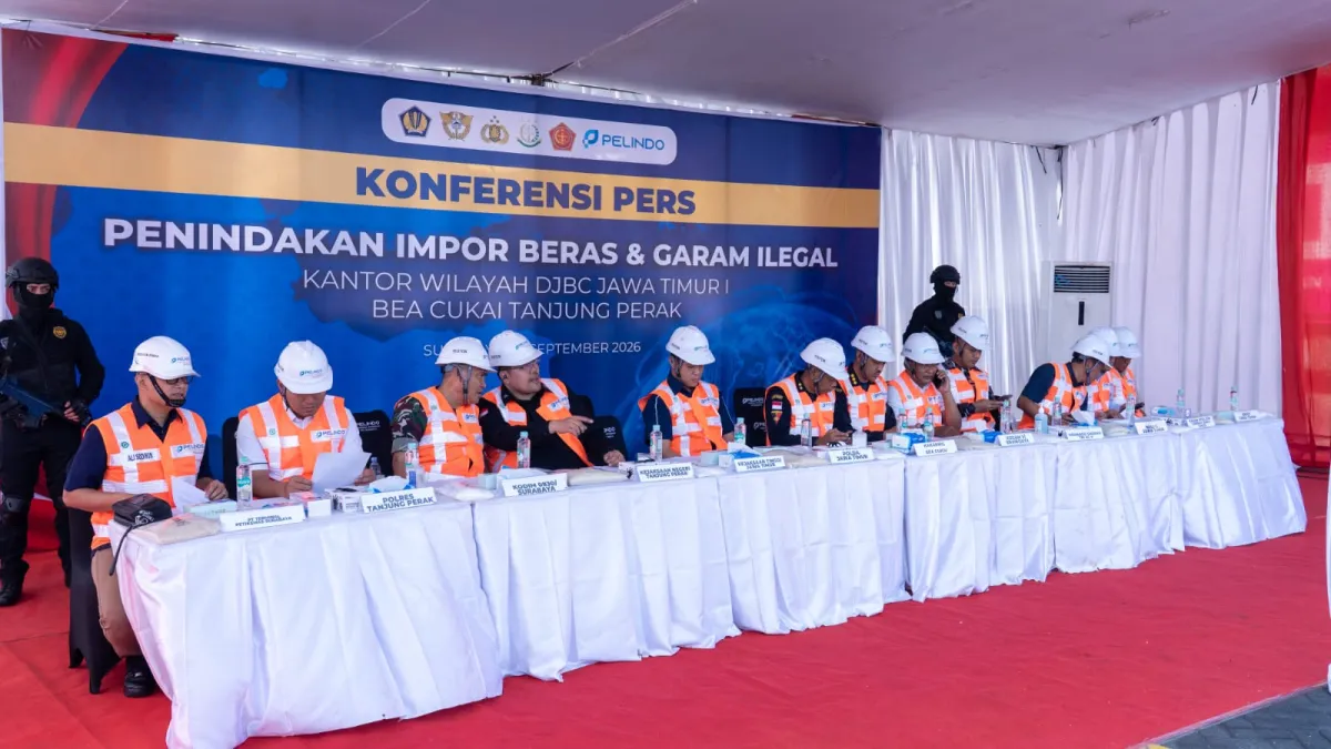 Bea Cukai Bongkar Dugaan Misdeclaration, Impor 15 Kontainer Berisi Beras dan Garam Disita