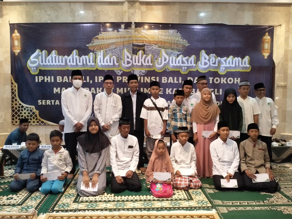 IPHI Kabupaten Bangli Gelar Buka Puasa Bersama Dan Pemberian Bansos Kepada Anak Yatim, Piatu dan Dhu