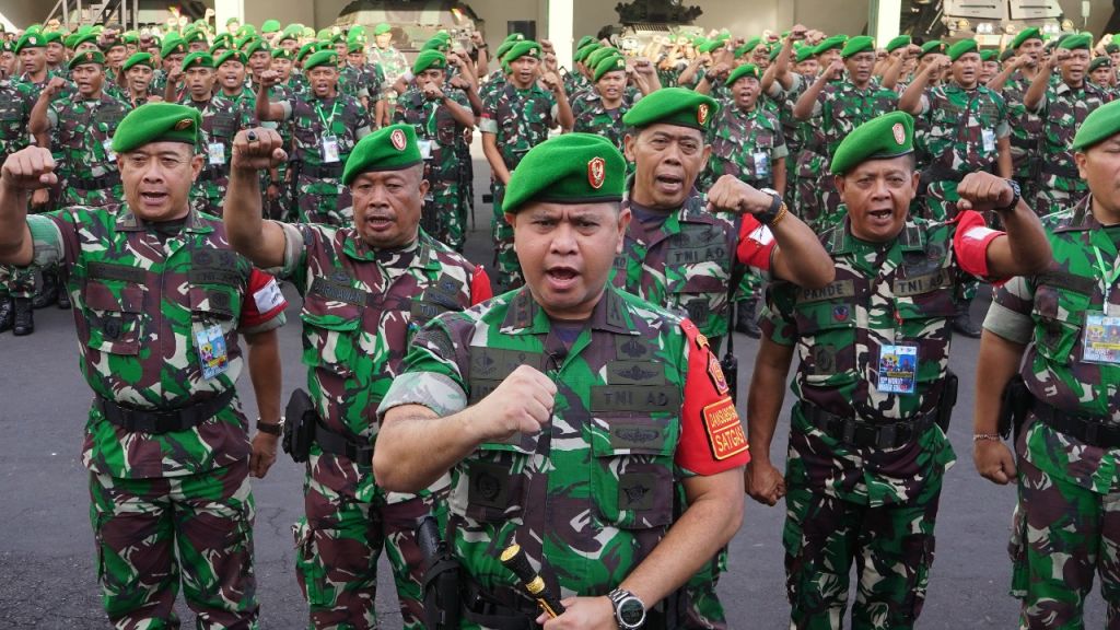 Sub Satgas Cadangan KTT WWF Ke 10 Dibekali Kemampuan PHH Amankan Obyek Incognito
